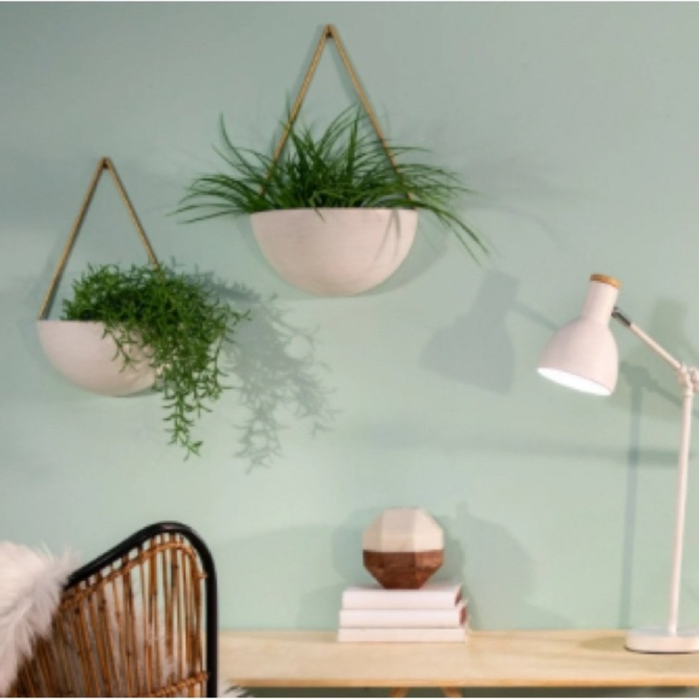 Half Moon Wall Planters